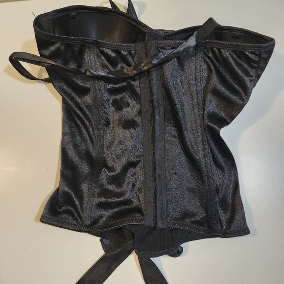 Spirit Halloween black bustier size M - Picture 2 of 8